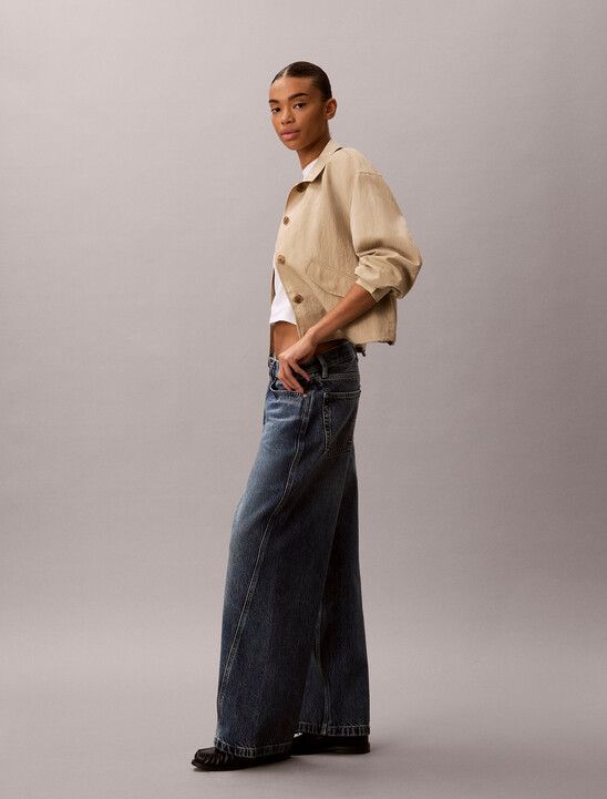 Twisted Low Rise Baggy Jeans