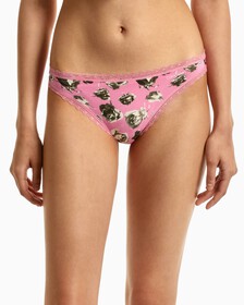 CALVIN KLEIN FLIRTY 比基尼, STYLIZED ROSES+WILD ORCHID, hi-res