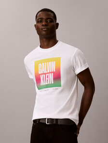 Relaxed Logo T-shirt - Pride, Brilliant White, hi-res