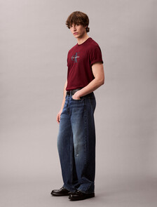 Monogram T-shirt, Deep Rouge, hi-res