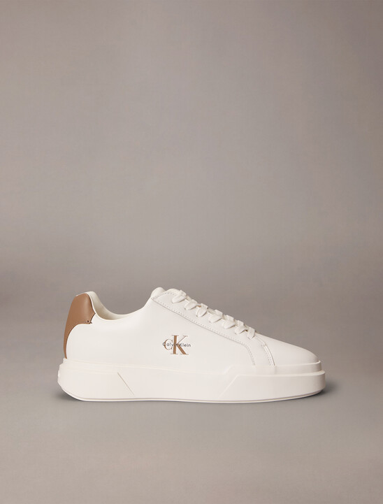 皮革耐用抓地 NYC 運動鞋