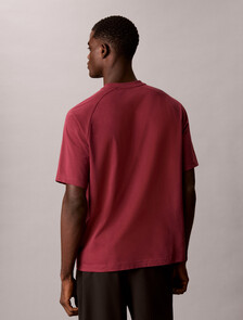Performance Cotton Blend Gym T-shirt, Established Red, hi-res