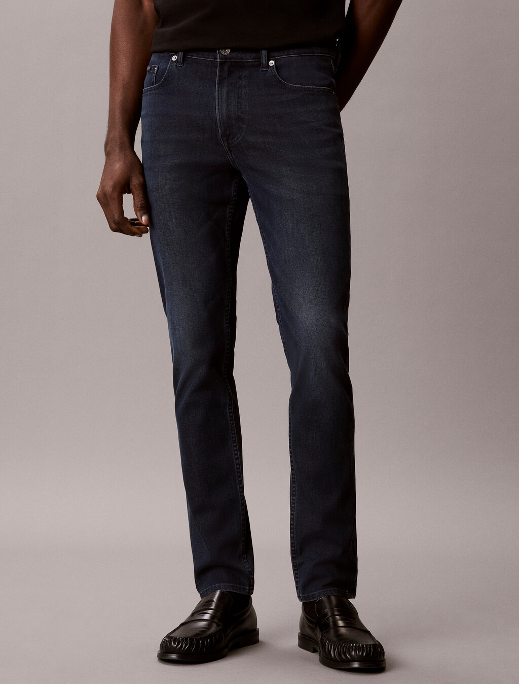 深色緊身 Body 牛仔褲, DENIM DARK, hi-res