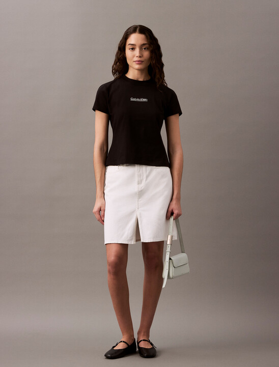 Calvin Klein Foil Print Slim Tee