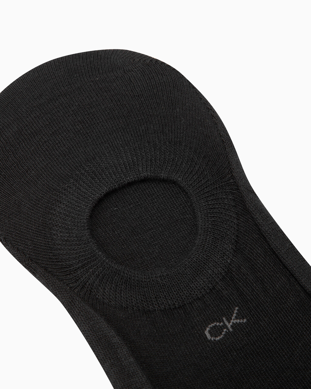 男士MONOGRAM LOGO 隱形襪, BLACK, hi-res