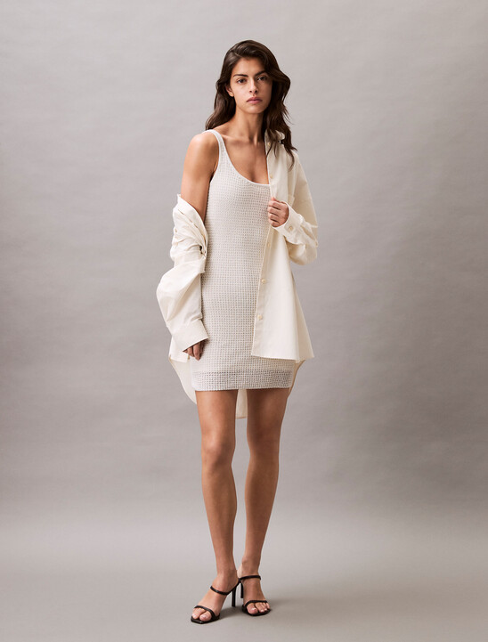 Sweater Stitch Midi Dress