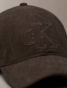Corduroy Logo Embroidery Cap, Delicioso, hi-res