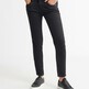 Washed Black Hem Embro
