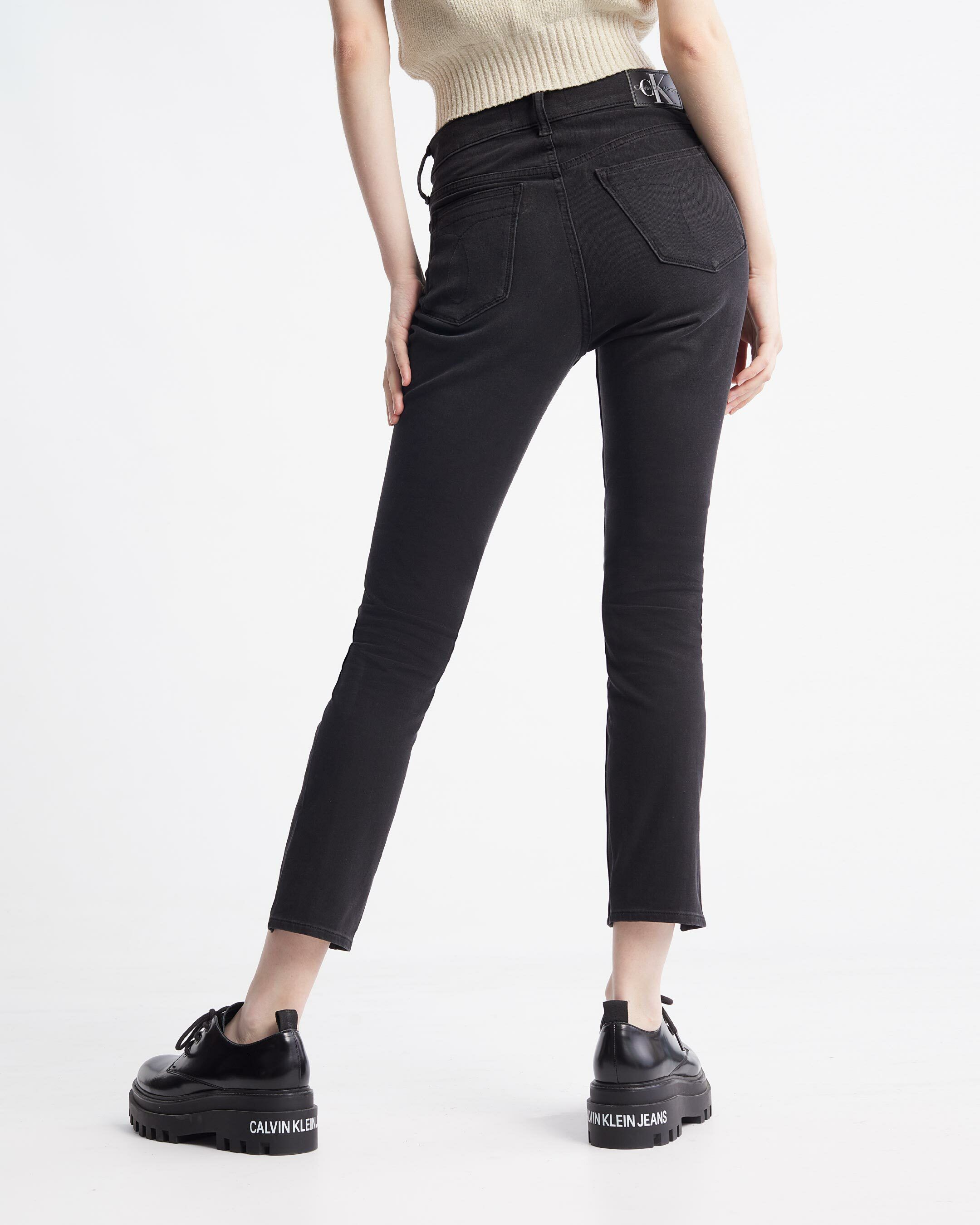 Calvin klein hot sale black stretch jeans