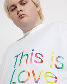 Pride Capsule Relaxed Tee, Bright White, hi-res