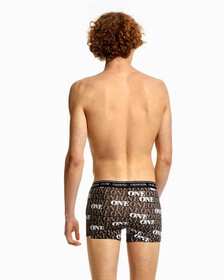 CK ONE COTTON TRUNKS, 10193 FAST ONE PRINT+BLACK, hi-res