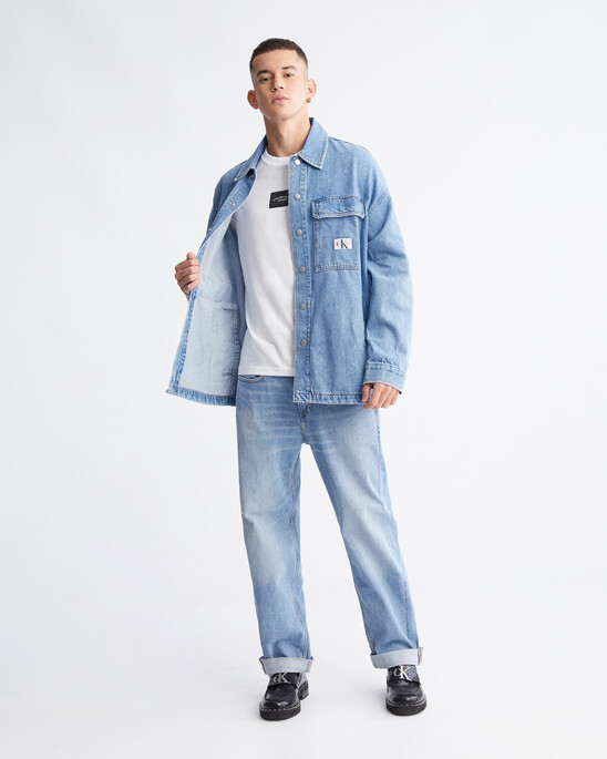Modern Workwear 方格標誌 T 裇