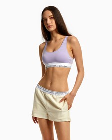 MODERN COTTON LIGHTLY LINED BRALETTE, VERVAIN LILAC, hi-res