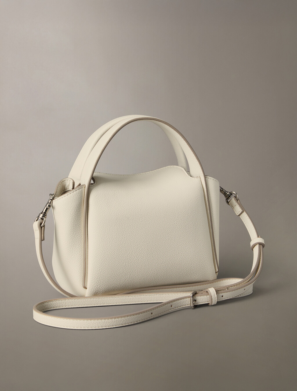 Monogram Shoulder Bag, Silver Birch, hi-res