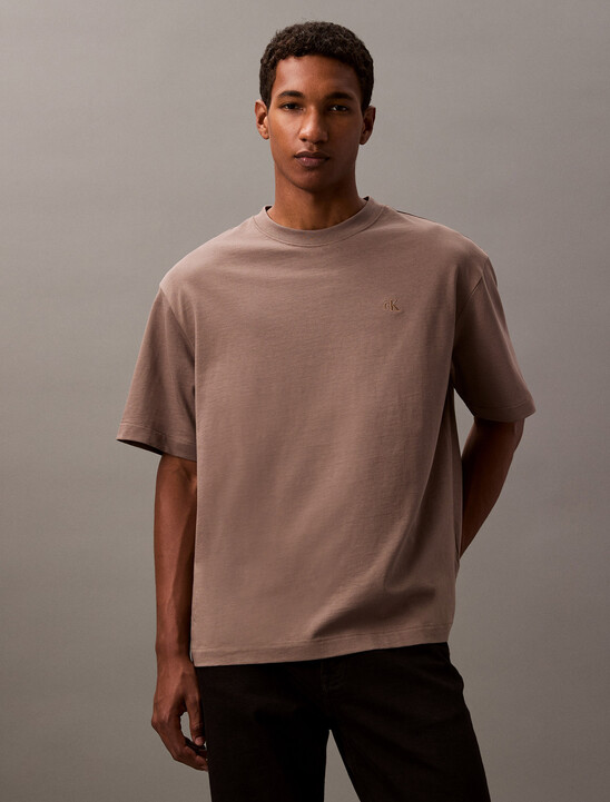 Calvin Logo Crew Neck Tee