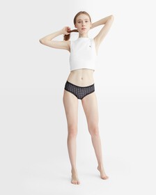 Bottom's Up Refresh All Over Print Hipsters, BLUR DOTS PRINT+BLACK, hi-res