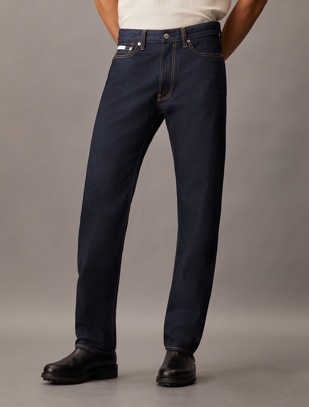 Forever Indigo Standard Straight Jeans, Denim Rinse, hi-res