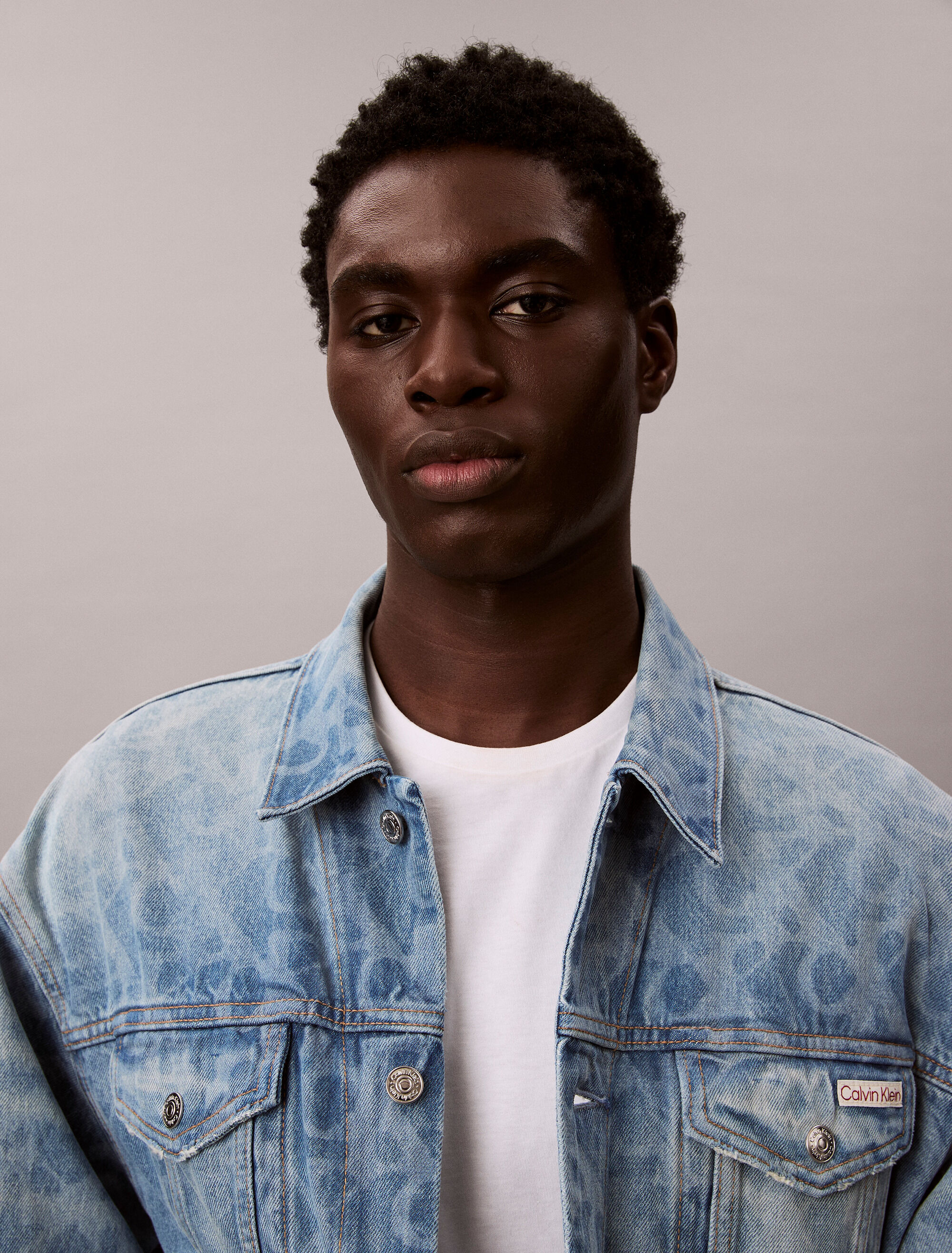 90s Logo Denim Jacket | blue | Calvin Klein Hong Kong