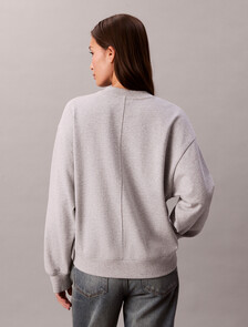 Terry Relaxed Sweatshirt, History Grey Heather, hi-res