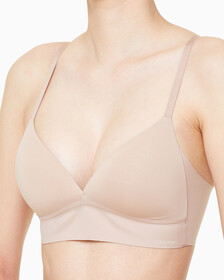 INVISIBLES LIGHTLY LINED TRIANGLE BRA, Cedar, hi-res