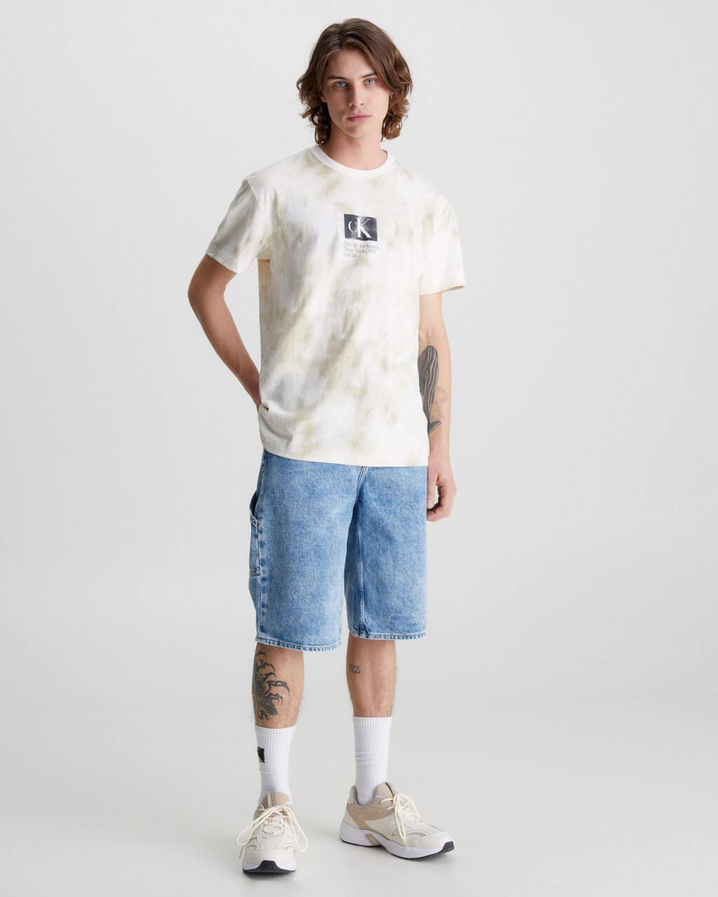 紮染 MONOGRAM 標誌 T 裇, Tie Dye Aop, hi-res