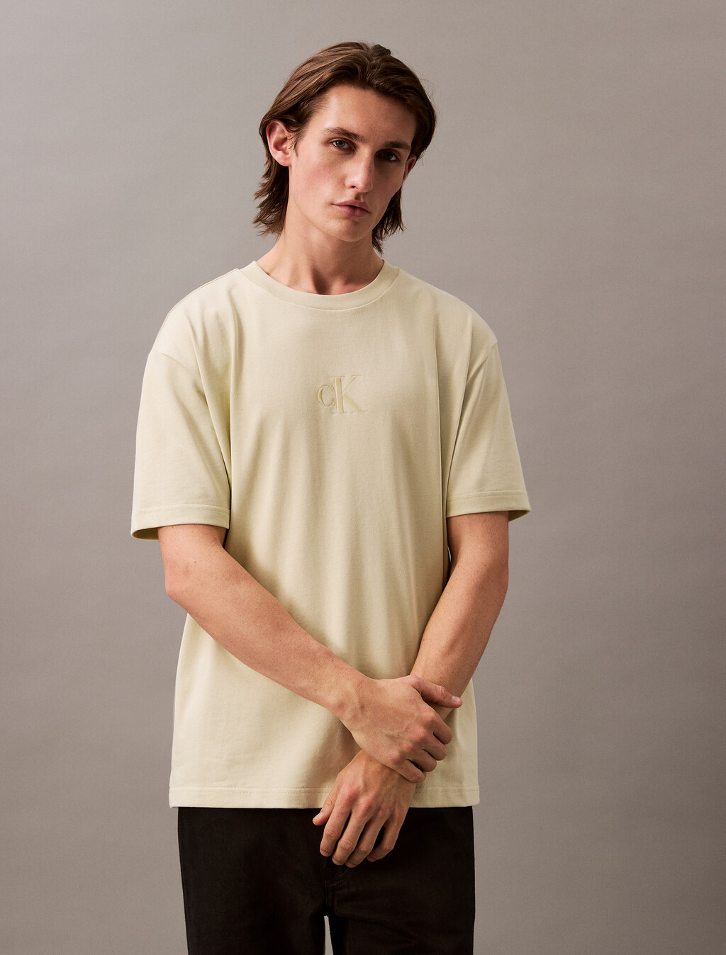 Relaxed Gloss Logo T-shirt, Aloe Wash, hi-res