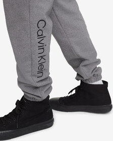 STANDARD LOGO JOGGERS, Medium Grey Heather, hi-res