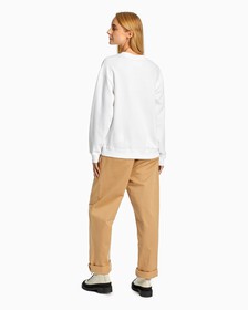 Monogram 運動上衣, Bright White, hi-res