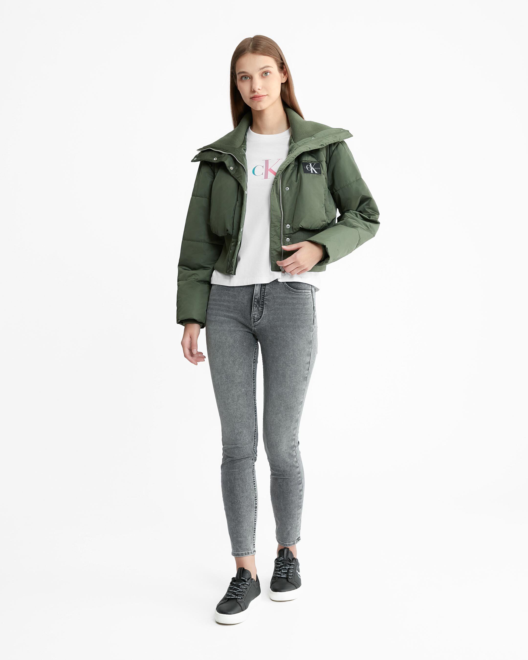 Ultimate Stretch High Rise Skinny Jeans grey Calvin Klein Hong Kong