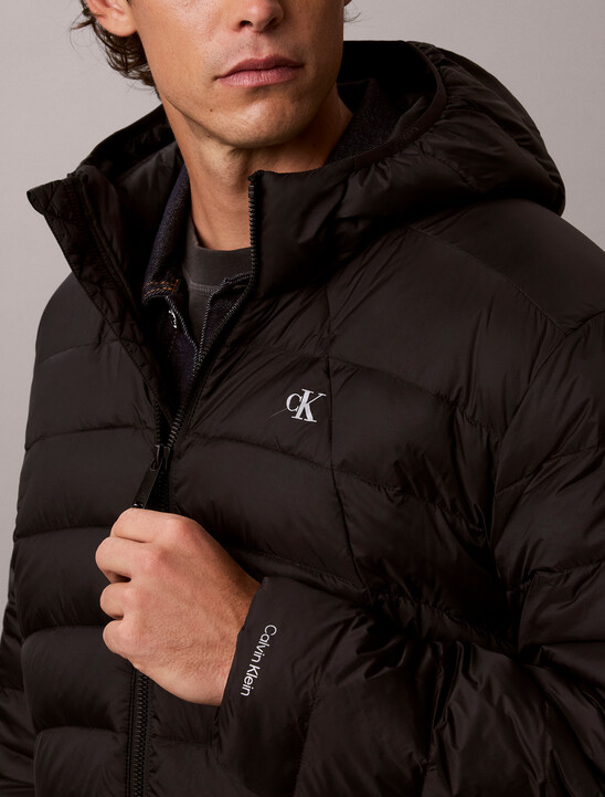 Lightweight Nylon Down Puffer Jacket
