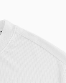 MONOGRAM 側褶 T 裇, Bright White, hi-res