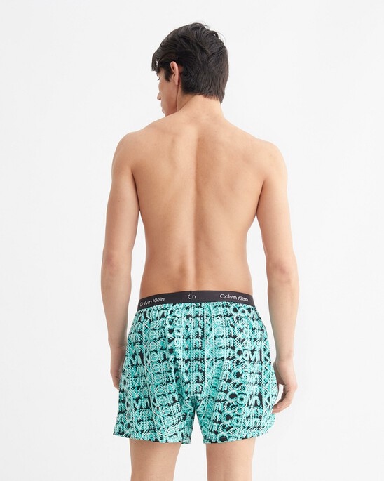 CALVIN KLEIN 1996 梭織棉質平角內褲