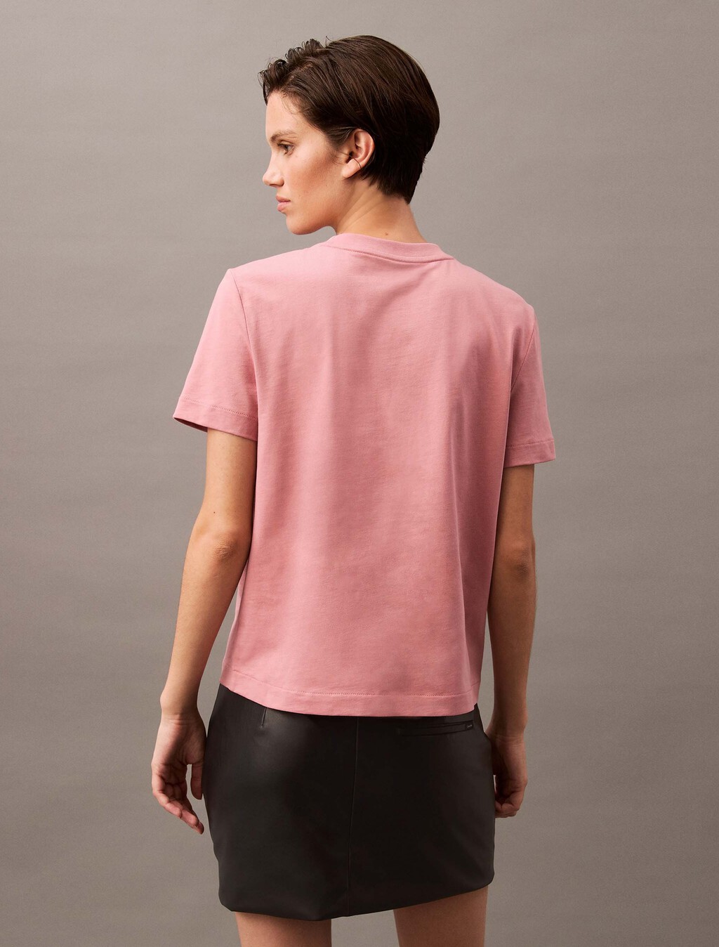 CLASSIC SLIM T 恤, Dusty Rose, hi-res