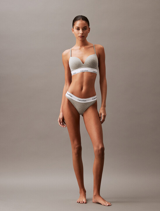 Icon Cotton Push Up Plunge Bra