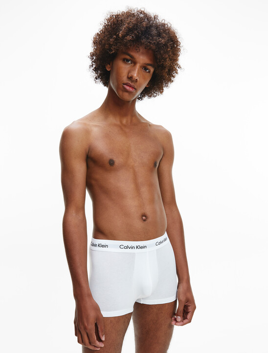 Cotton Stretch 低腰貼身短版四角褲（3 件組）