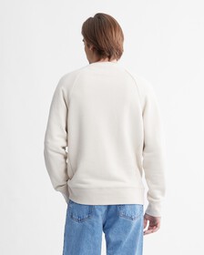 Standards Fleece Crewneck Sweatshirt, Bone White, hi-res