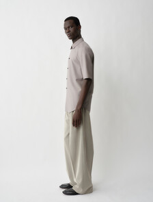 Juan Button-Down Shirt, Melange Dove, hi-res