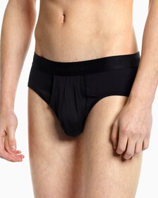 COTTON STANDARDS HIPSTER BRIEFS 3 PACK, 3 BLACK BEAUTY, hi-res