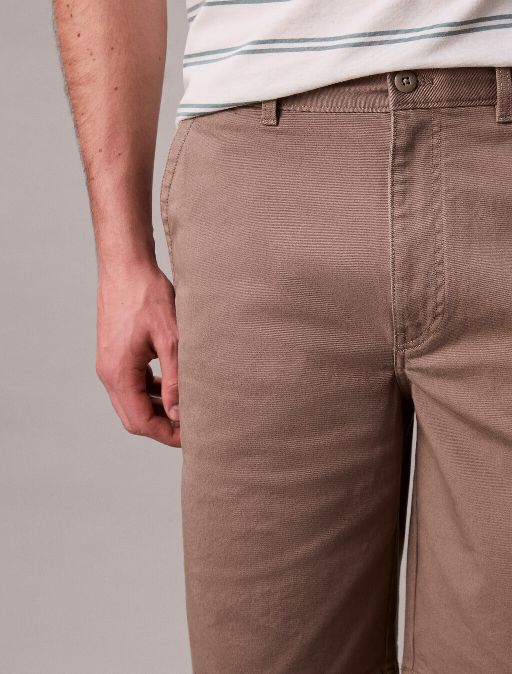 90s Baggy Chino Short, Taupe Tone, hi-res