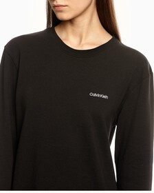 MODERN COTTON 休閒衛衣, Black, hi-res