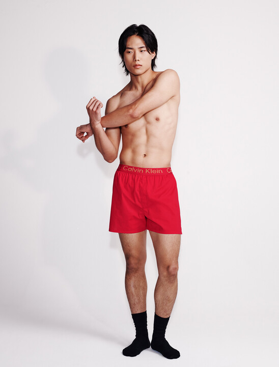 Woven Boxer