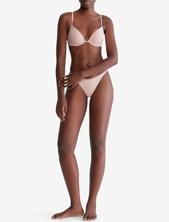 Minimalist Push Up Plunge Bra