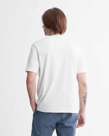 Essentials 圖案 T 恤, VAPOROUS GRAY, hi-res