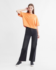 Mingeral Dye Monologo Tee, Burnt Clay, hi-res