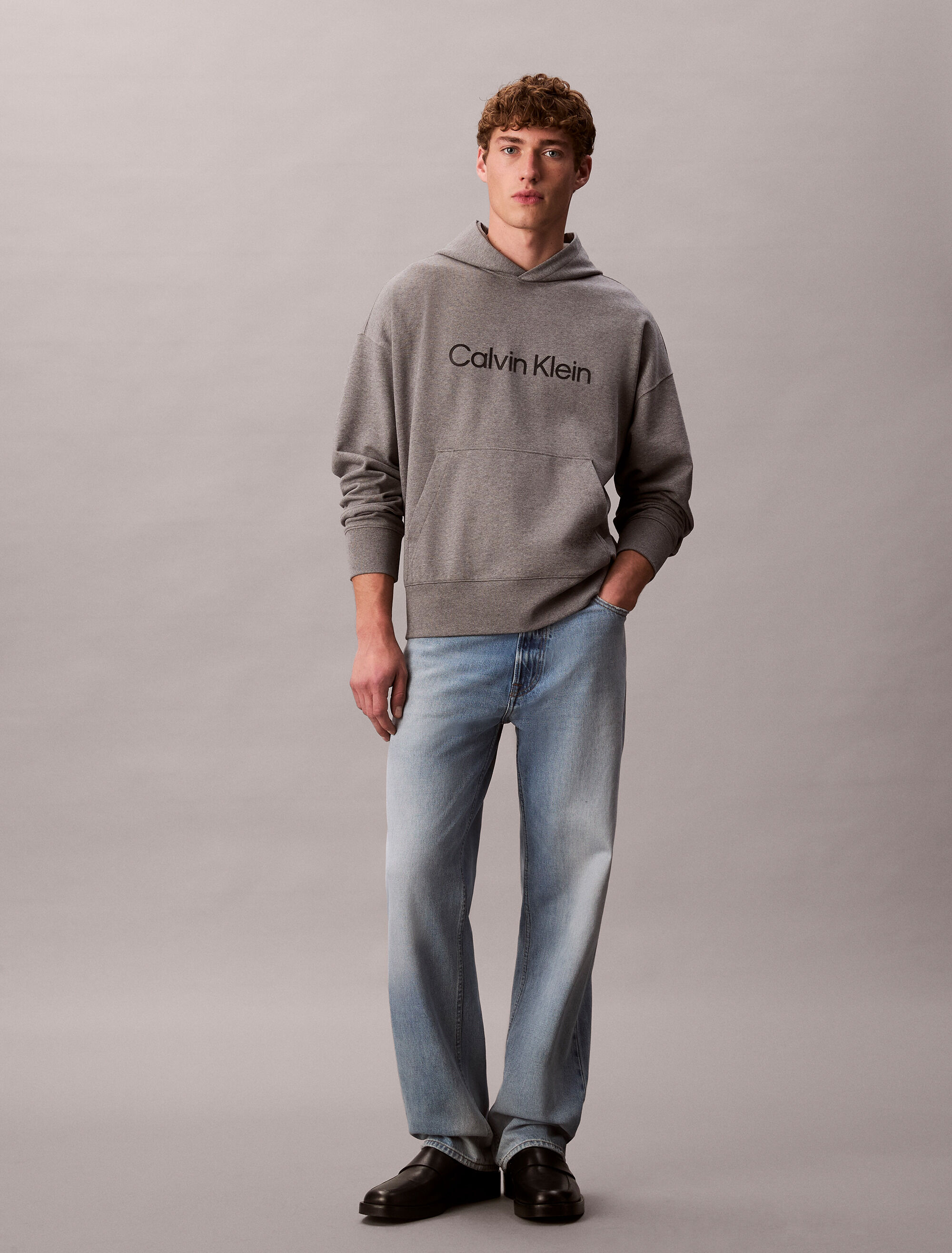 CK Jeans■(W) Relax Fit Small Logo Hood Zip-Up 起毛■送料込 JJICHRIS JJORIGINAL AM 383 NOOS Relaxed Fit Jeans | Medium