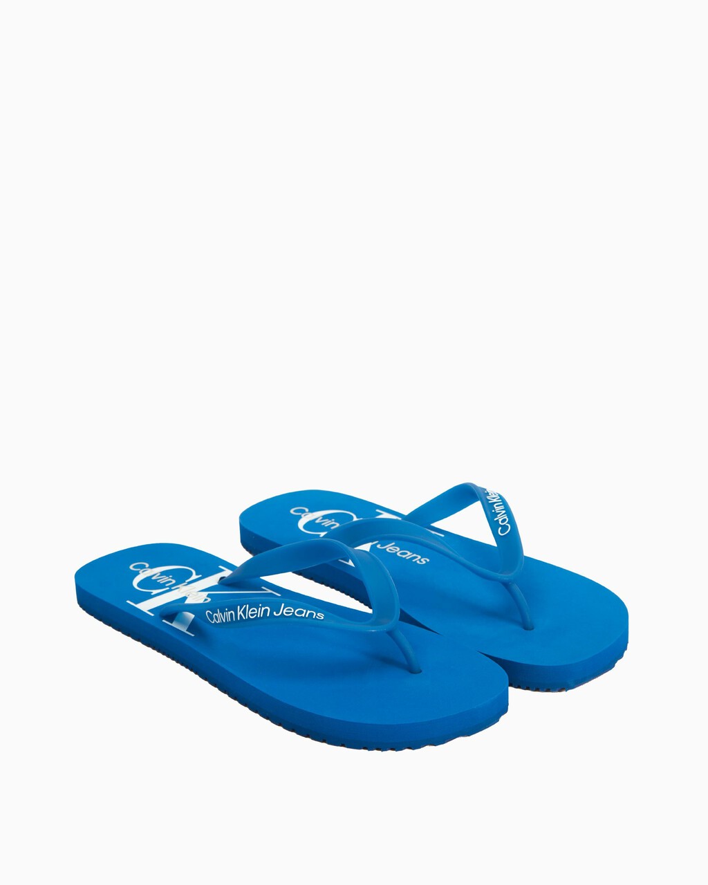 DELHI MONOGRAM BEACH SANDALS, Imperial Blue, hi-res