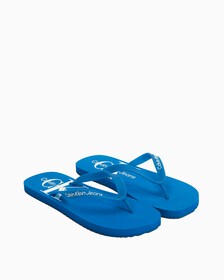 DELHI MONOGRAM BEACH SANDALS, Imperial Blue, hi-res