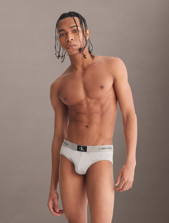 CALVIN KLEIN 1996 微細纖維低腰三角內褲