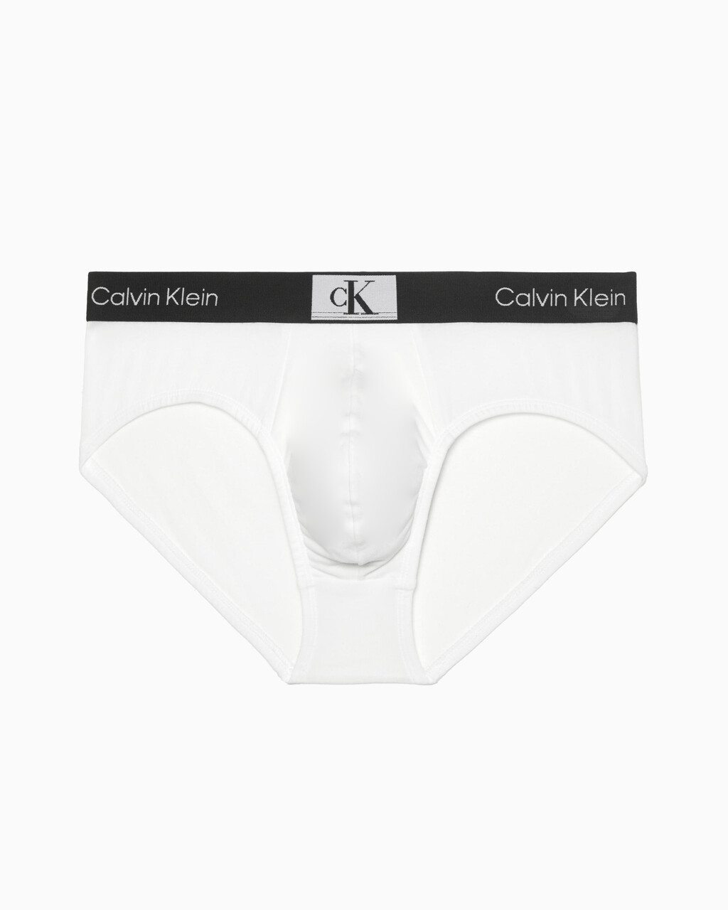 CALVIN KLEIN 1996 棉質低腰三角內褲, White, hi-res