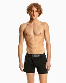REIMAGINED HERITAGE SLIM BOXER, Black, hi-res